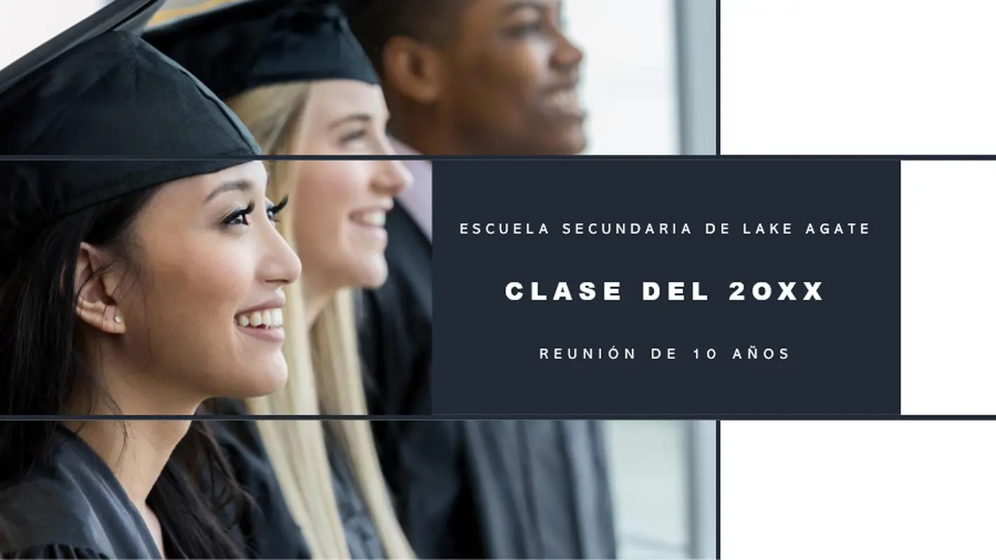 Presentación de reunión escolar modern geometric