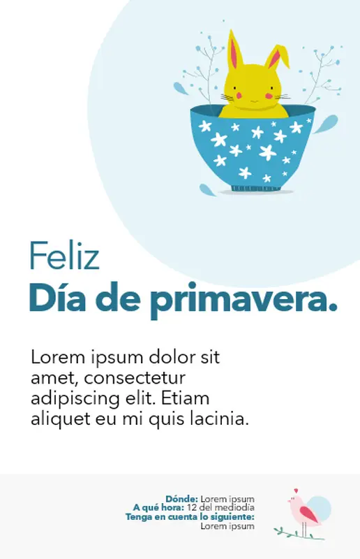 Imprimibles de primavera  whimsical color block