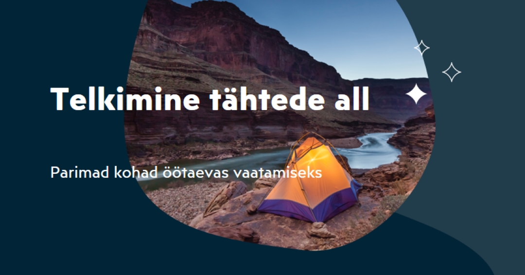 Tähtede all blue organic-simple