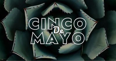 Tähistame Cinco de Mayod green modern-bold