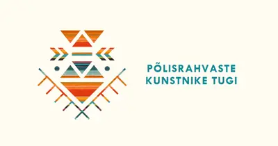 Põlisrahvaste kunstnike tugi white modern-geometric-&-linear