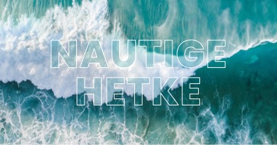 Nautige hetke blue modern-simple