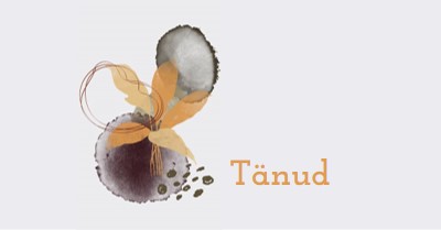 Tänutundega gray organic-simple