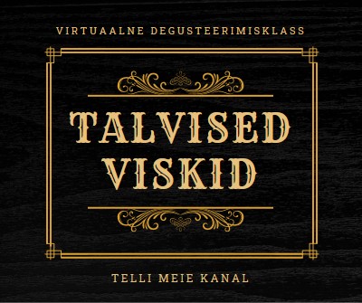 Talvised viskid black vintage-retro