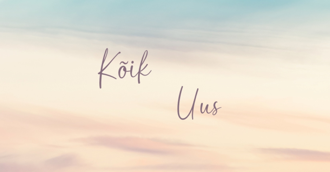 Uus suhtumine blue modern-simple