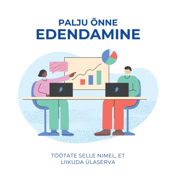 Edutamine palju õnne! white whimsical-line