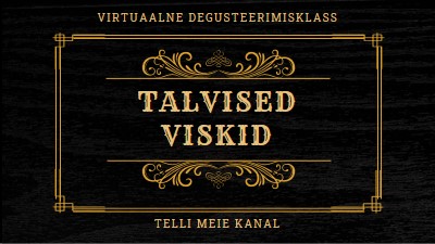 Talvised viskid black vintage-retro