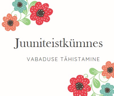 Juuni õitsedes white organic-boho