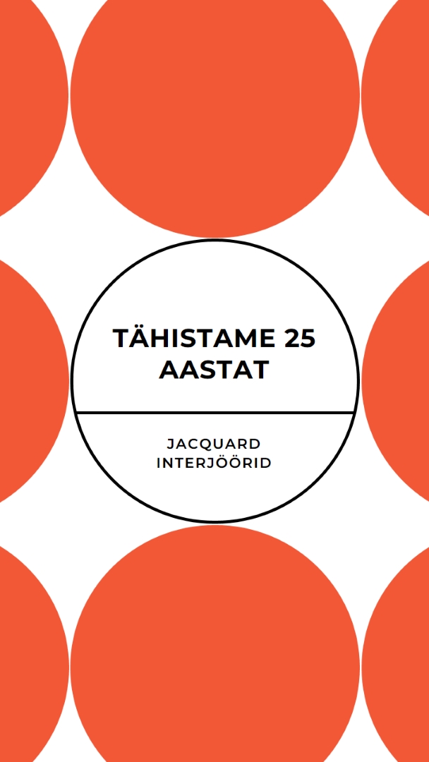 25 aasta tähistamine orange modern-geometric-&-linear