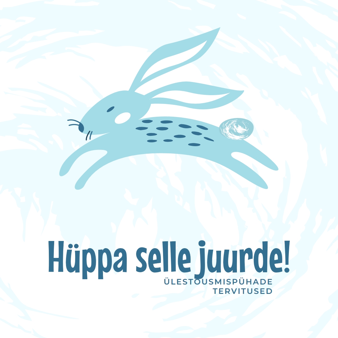 Hüppa sellele blue whimsical-color-block