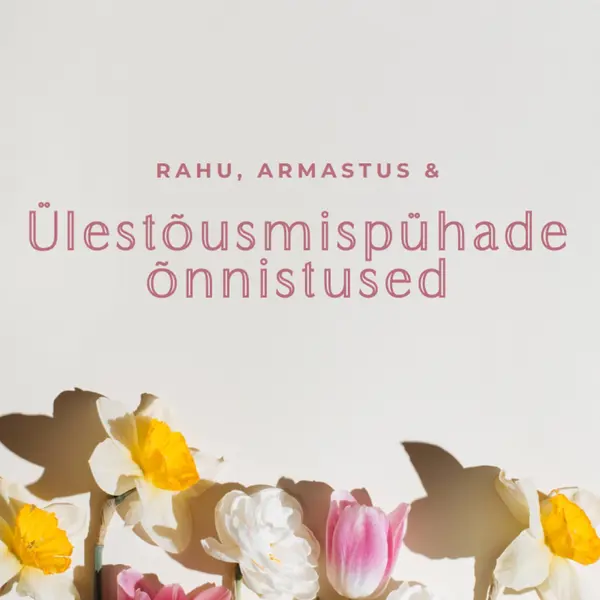 lihavõtte rahu ja armastus gray modern-simple