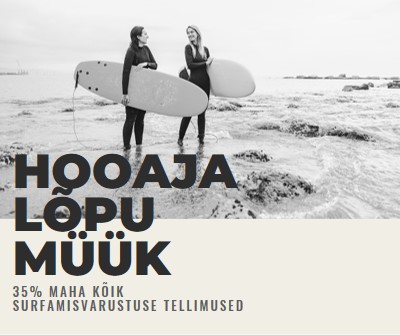 Rannarõõmud gray modern-bold