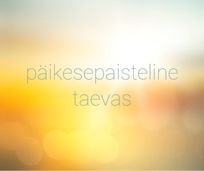 Päikesepaisteline taevas yellow modern-simple