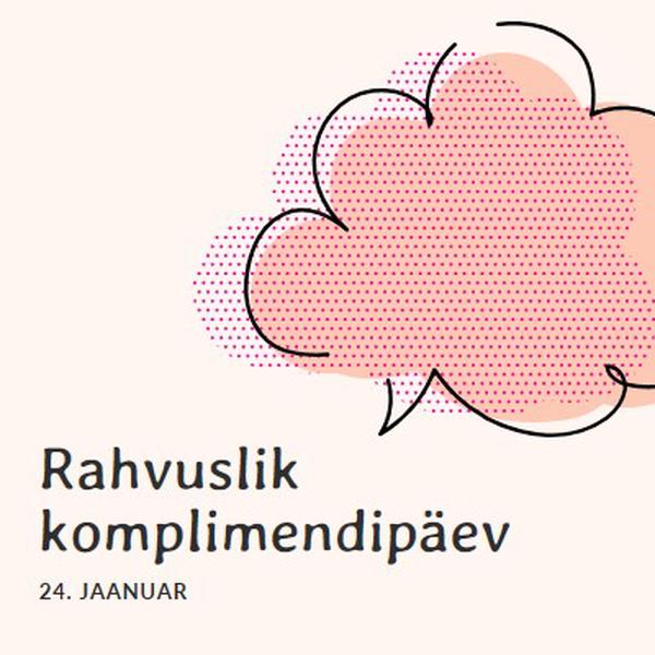 Virsikumull pink whimsical-line