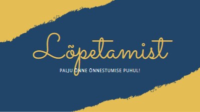 Diplomite põnevus yellow modern-simple