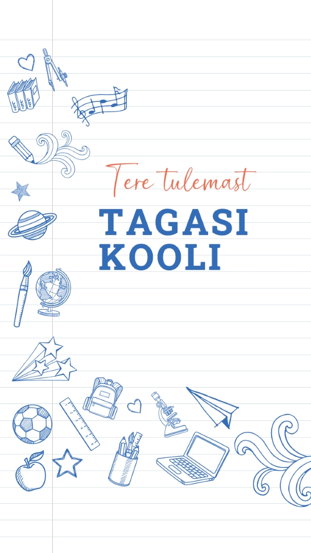 Klassi tegu white whimsical-line