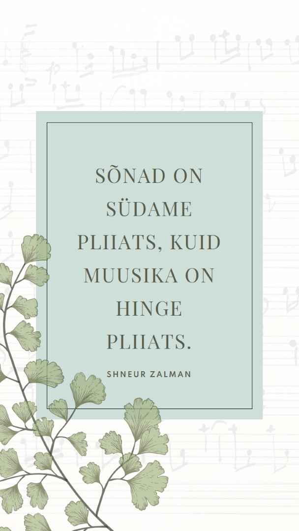 Muusikateooria white vintage-botanical