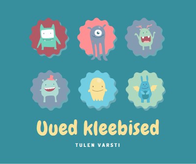 Uued kleepsud on tulekul blue whimsical-color-block