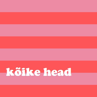 Kõik on rõõmus pink modern-bold