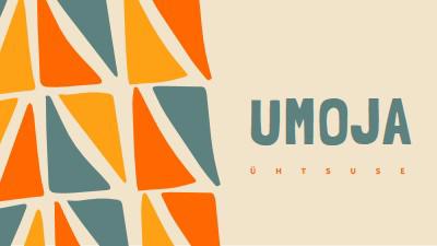 Umoja tähistamine brown whimsical-color-block