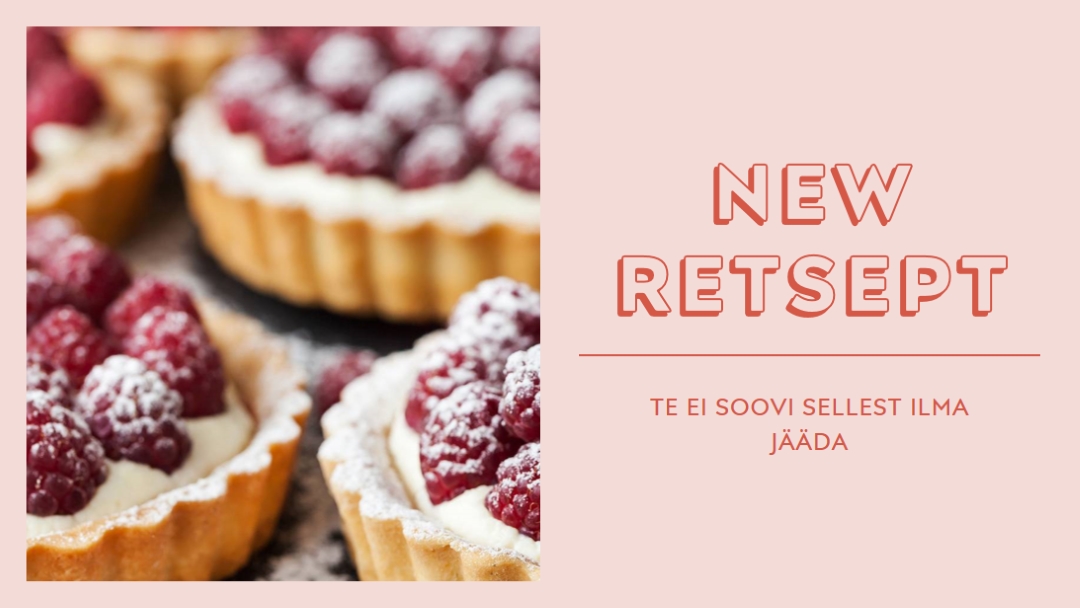 Ära jäta seda retsepti kahe silma vahele pink modern-simple