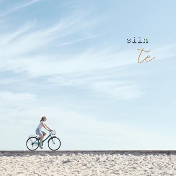 Siin on teile blue modern-simple