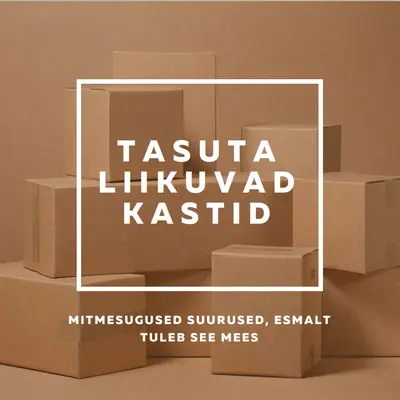 Tasuta teisaldavad karbid brown modern-simple