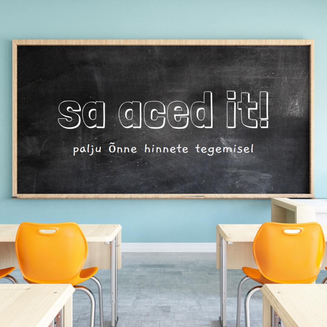 Hinded on tehtud blue modern-simple