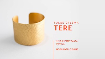 Tule tere ütlema white modern-bold