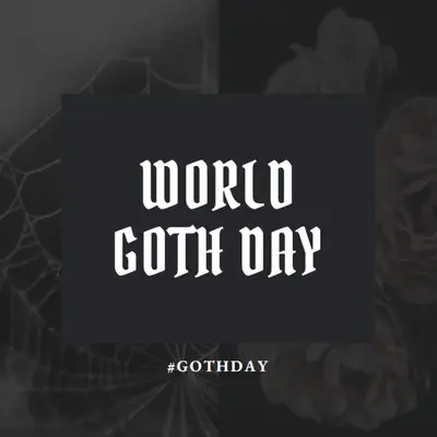 Goth'i armastuse nimel black modern-simple