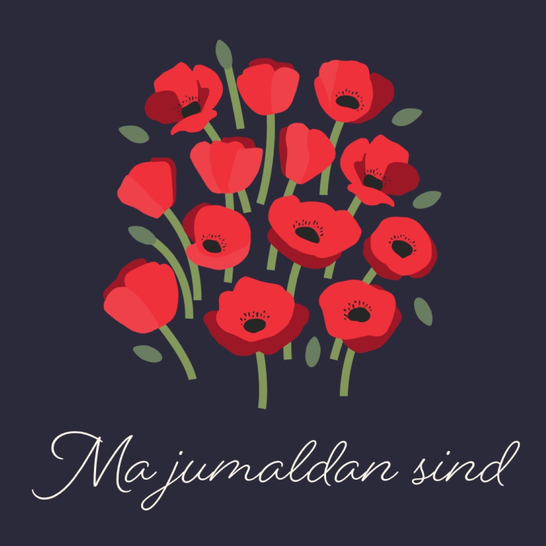 Ma jumaldan sind black whimsical-line
