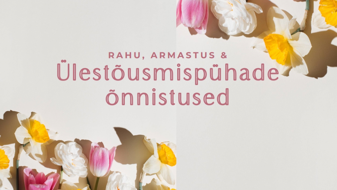 lihavõtte rahu ja armastus gray modern-simple