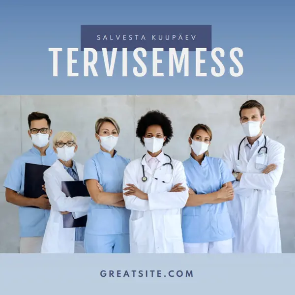 Tervislik elu blue modern-simple