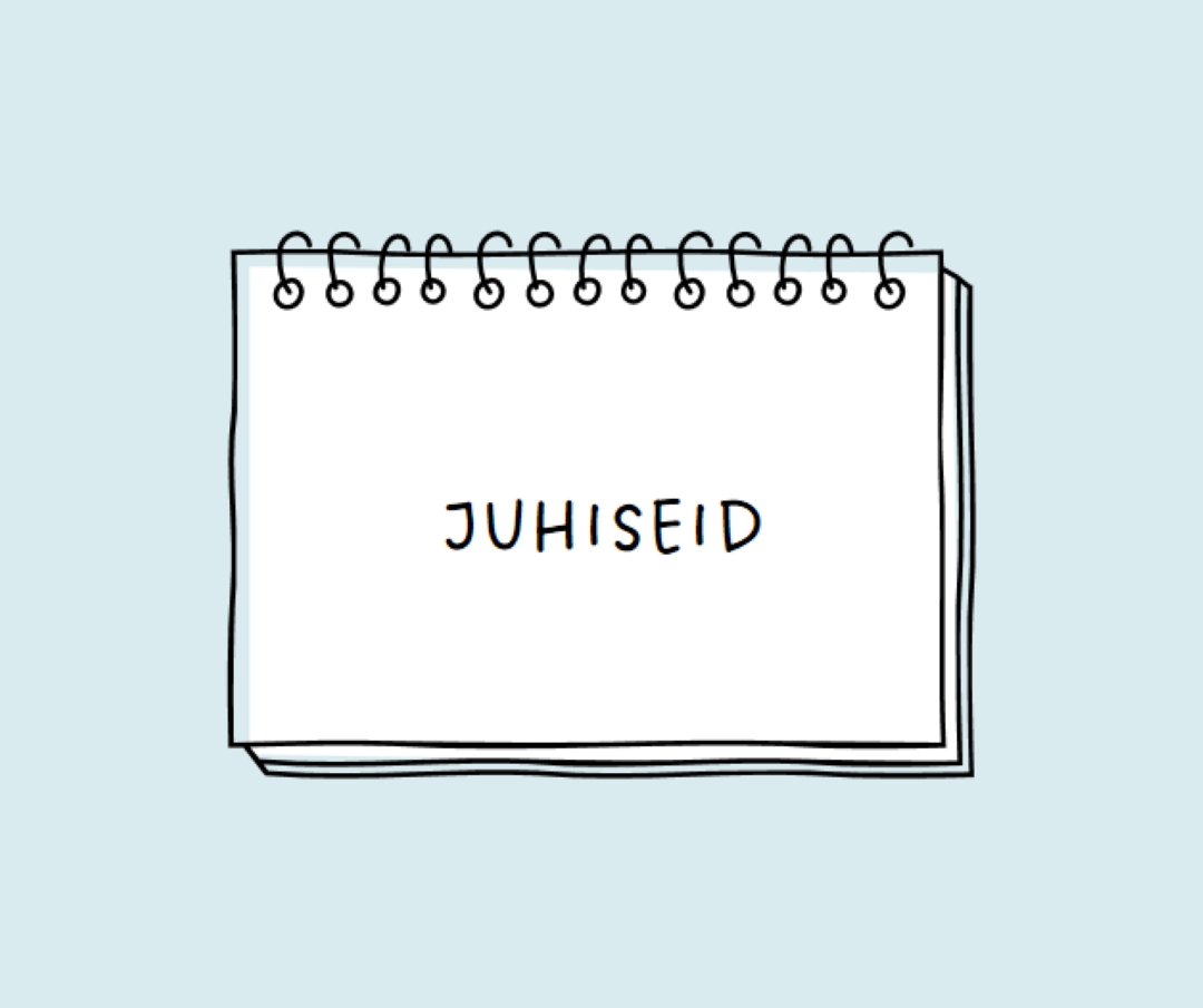 Teie juhised blue whimsical-line