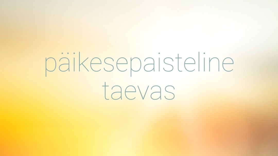 Päikesepaisteline taevas yellow modern-simple