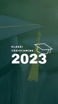 Klassi tähistamine green modern-simple