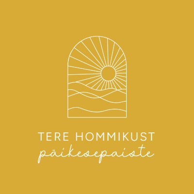 Tere hommikust, päikesepaiste yellow modern,minimal,lines,simple,waves,sun