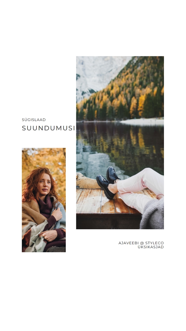 Sügis helistab white modern-simple