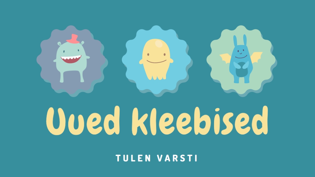 Uued kleepsud on tulekul blue whimsical-color-block