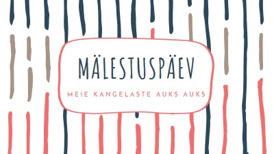 Meie kangelaste auks auks white whimsical-line