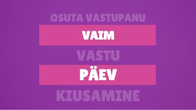 Seisa kiusamise vastu purple modern-bold