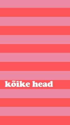 Kõik on rõõmus pink modern-bold