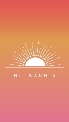 Nii kaunis nagu päikeseloojang red organic-boho