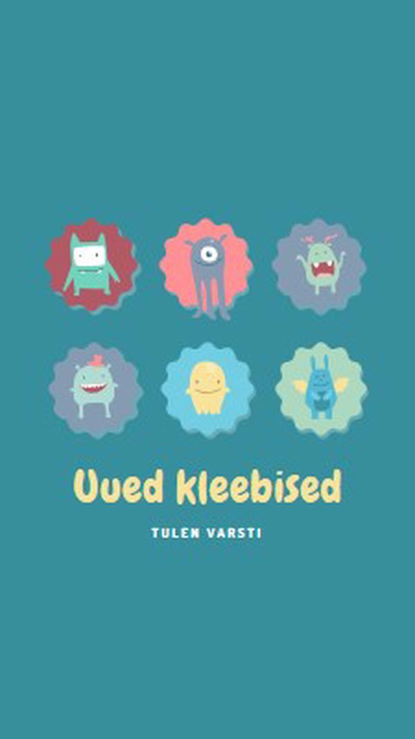 Uued kleepsud on tulekul blue whimsical-color-block