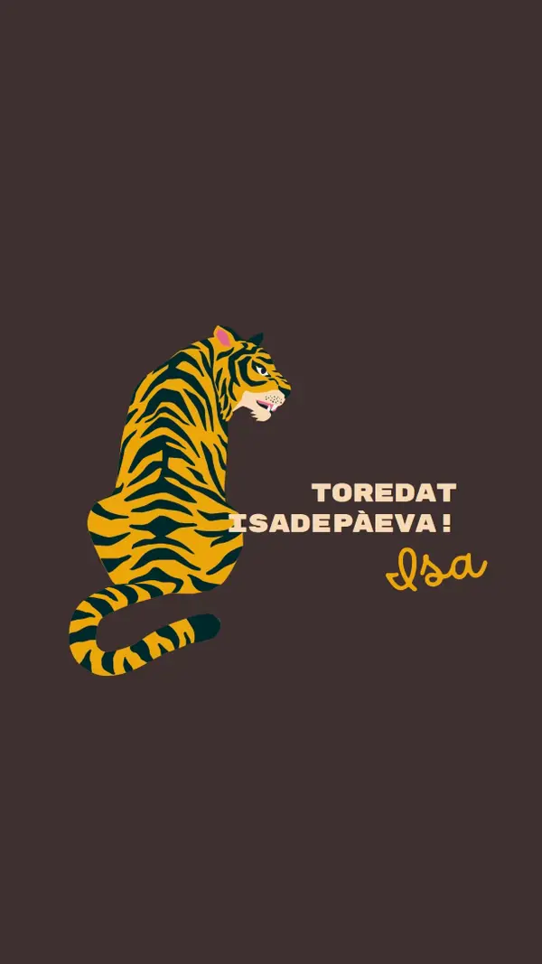 Toredat isadepäeva, isa brown whimsical-color-block