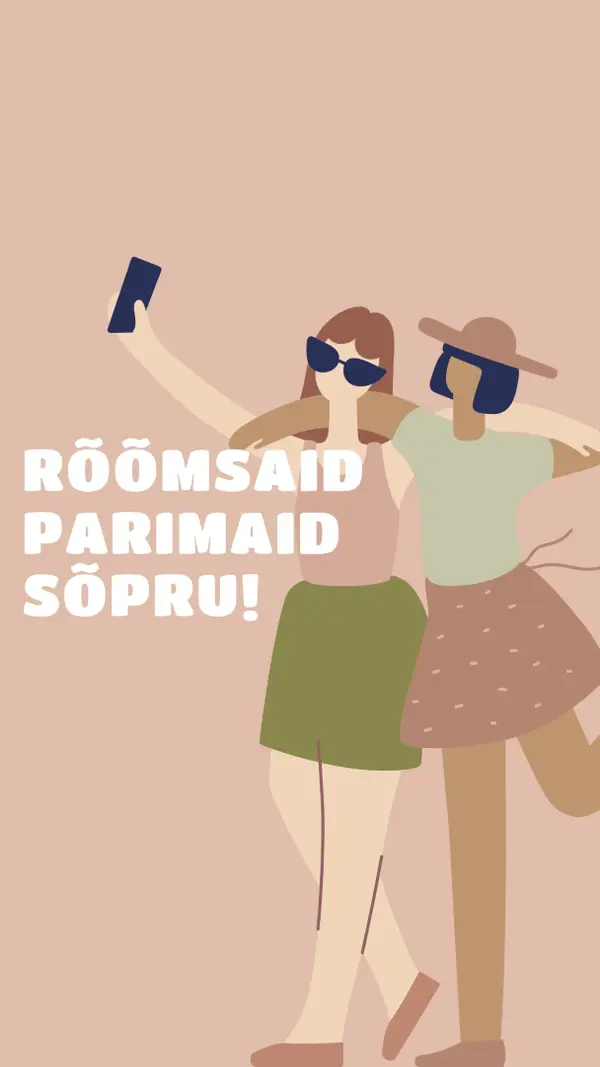 Parimad sõbrannad pink whimsical-color-block