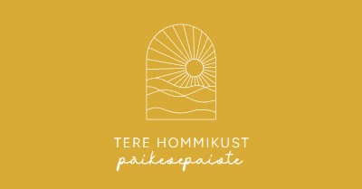 Tere hommikust, päikesepaiste yellow modern,minimal,lines,simple,waves,sun