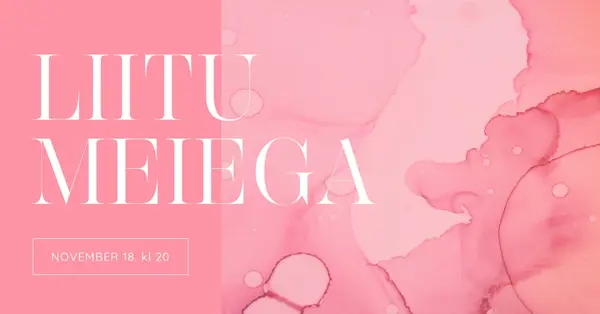 Sündmusega liitumine pink elegant,clean,watercolor,classic,simple,minimal