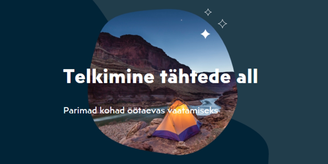 Tähtede all blue organic-simple