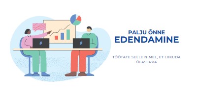 Edutamine palju õnne! white whimsical-line